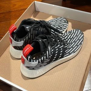 Adidas NMD R2 Black and White